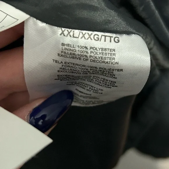 Free Country Men’s Plus Size Black Puffer Jacket - Picture 5 of 10